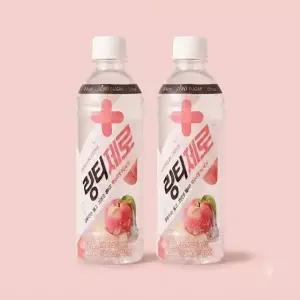 [셀러허브]링티 제로 복숭아맛 500ml, 24PET (S51897158)