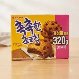 [셀러허브]오리온 촉촉한 초코칩 16개입, 3박스 (S51897161)