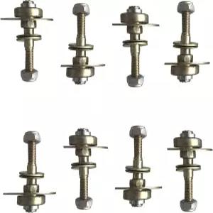 AuRiver 8 PCS 가구용 흔들의자 베어링 연결 부품 나사 볼트 키트 액세서리 M8 x 45mm