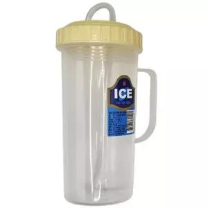 덕신화학 빨대컵 500ml 온가족 손잡이 다회용컵 1개