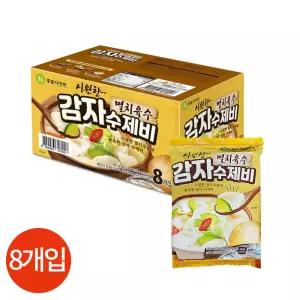 CL 이가자연면 멸치육수 감자수제비 186.5g x 8개