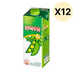 삼육두유 아침 간편식 고소한 삼육두유A 950ml 12팩 BNS