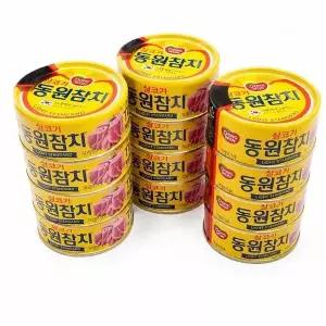 [셀러허브][웰빙창고] 동원 라이트 스탠다드 참치 150g 원터치 12개 (S51914936)