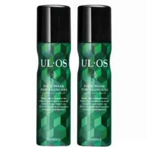 우르오스 남성 페이스워시 남자 클렌징폼 100ml 2개 BNS