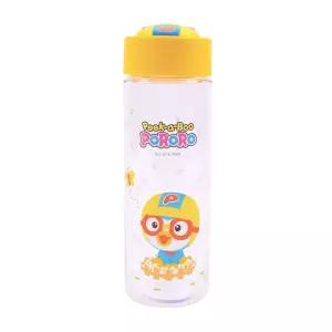 입체페이스 클리어보틀 500ml 빨대물컵 휴대용보틀 물병 캐릭터보틀 도시락 식기 아동 유