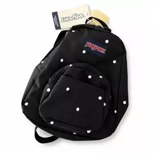 [웰빙창고] 잔스포츠 하프파인트 미니백팩 POLKA DOT BLACK