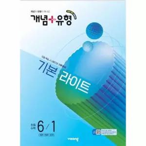 개념 + 유형 기본 라이트 초등 수학 6-1 (2026년)