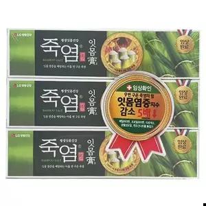 쿨샵 잇몸건강예방 9번 구운 죽염 치약 3P