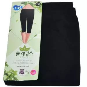 [룽스_6817]여셩 요가팬츠 인견 스판 쿨 레깅스 7부