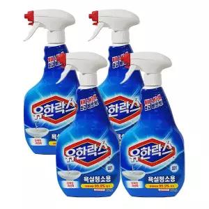 유한락스 욕실청소 600ml x 4개