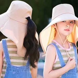 (올핀)방수 챙 모자 플랩캡 키즈 물놀이 나들이