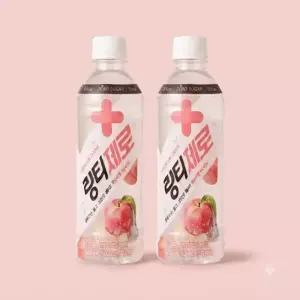 링티 제로 복숭아맛 500ml, 24PET