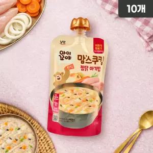 아이꼬야 맘스쿠킹 이유식 찜닭 아기밥 (15개월부터) 140g, 10개