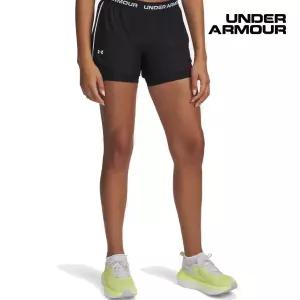 매장정품 UNDERARMOUR 언더아머 여성 반바지 UA Tech 플레이 업 투인원 쇼츠 팬츠 1389895-001 1389895001-