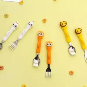 (올핀)프렌즈 링 유아식기 스푼 포크 어린이포크