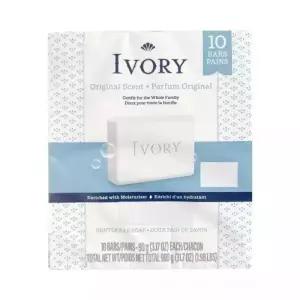 아이보리 IVORY 오리지널 비누 순한 저자극 세수비누 90g 10개
