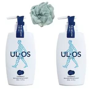 우르오스 바디워시 500ml 1+1 샤워볼 남자 등드름 스킨워시 노인냄새 올인원 우로스