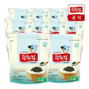 [광천김] 바삭바삭 해물 모둠 김자반 40g 10봉