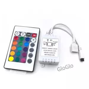 12V 24Key led rgb IR RF 적외선 무선 제어 3528/2835/5050 24 키