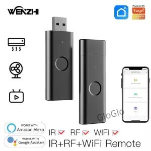 Wifi IR RF 원격 제어 범용 이동 무선 USB 적외선 TV DVD 팬 스마트 라이프 Alexa 홈 자동화 Moes