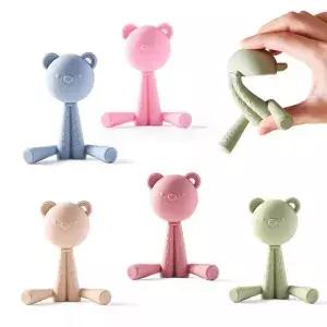 치아 곰 젖니가 남 실리콘 신생아 관리 껌 안티 먹는 손 그라인딩 스틱 액세서리