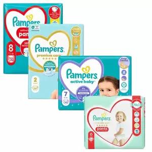 [팸퍼스][1팩]유럽산 베이비드라이 기저귀 팬티 밴드 1 2 3 4 5 6 7 단계 pampers 바우처