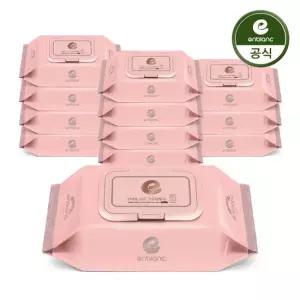 앙블랑 아기물티슈 세이프 인디핑크 휴대캡형 20매X12팩 N-IMC12