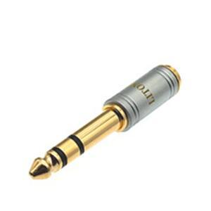 미니스트레오 연결잭 LITON 5.5(숫)-3.5(암)변환단자 총알잭1P