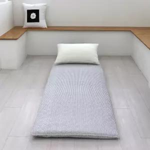 시어서커 시원한 여름용 매트 폭 70cm&90cm 1인 양면사용 두꺼운 3단 바닥요 까는이불 5color
