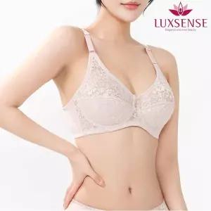럭센스 여성 국내생산 B-C컵 레이스 와이어 브라 LB1049