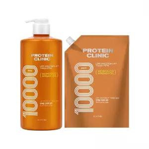 LG생활건강 엘라스틴 프로틴클리닉 샴푸 1000ml+리필 900ml 대용량