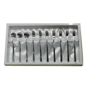 포크 수저 10세트 커트러리 숟가락 티포크 디저트/세트/스푼/차스푼/어린이/티스푼/스테인레스/유아/요플레