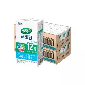 [롯데백화점]셀렉스 셀렉스 프로틴 음료 로우슈거 대용량 190ml 48개 (24개 2박스)
