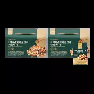 오하루 프리미엄 메이플 견과 시나몬에디션 견과류 20개입 2박스
