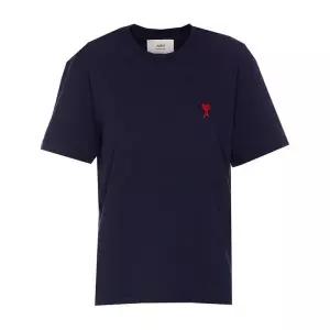 26SS  하트 로고 반팔 티셔츠 나이트블루 BFUTS035 724 430