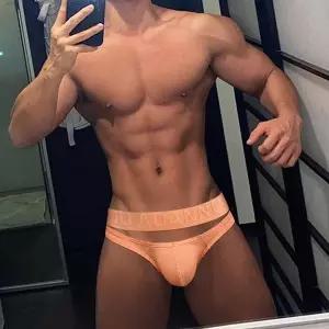 남성 매쉬 삼각팬티 브리프 언더웨어 속옷 AD793 (12666529)
