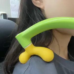 뒷목 등 어깨 지압 갈고리 안마기 마사지봉