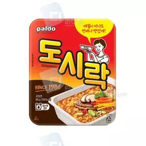 팔도도시락 12개 86g 도시락라면 DOSHIRAK 김치도시락 팔도김치도시락 도시락면 서치생활