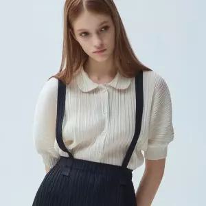 와이오와이 yoyoyoy여성[최초가 158000원] 라운드 칼라 플리츠 블라우스 3colors)_AK06WOPBL01