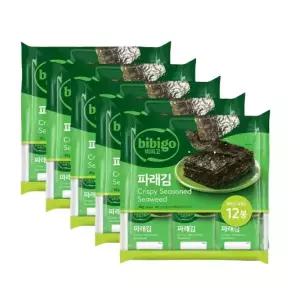 명가김 파래김 4g x12입 5개