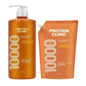 엘라스틴 프로틴클리닉 고영양 샴푸 용기 1000ml +리필 900ml
