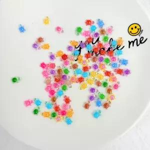 지퍼백 키링 DIY 행운의 초미니 거북이 파츠 100개입