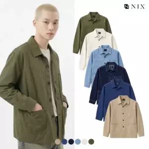 [NIX]유니) 코튼컬러 루즈핏 초어자켓(FNRSCUV705P)