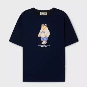 [백화점 정품] 후아유 남녀공용 Steve P T-shirt WHRPG2421U