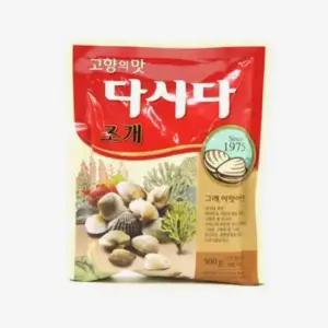 조개다시다 조미료 CJ 백설 조개 다시다 500g