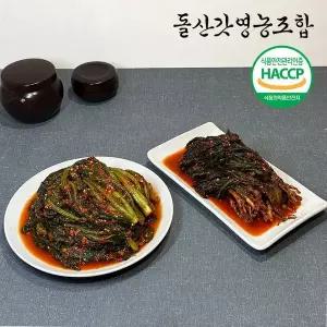 [NS홈쇼핑][돌산갓영농조합] 산지직송 전라도 갓김치3kg+고들빼기1kg[35960757]