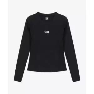 [국내정품] 노스페이스 THE NORTH FACE NT7TS31A 여성 에센셜 긴팔 래쉬가드 BLACK 121082