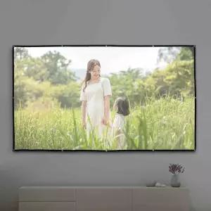 16:9비율 스크린 330x187cm 이동형스크린