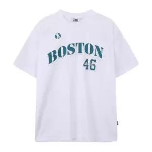 [N262Z9041P]NBA 레터링 메쉬 반팔 티셔츠US