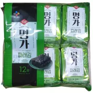 명가김 비비고김 파래김 4g x 12입 5개